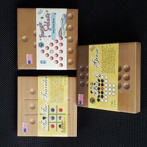 3 Channel Craft -WOODEN MARBLE TRAVELER GAMES - NEW